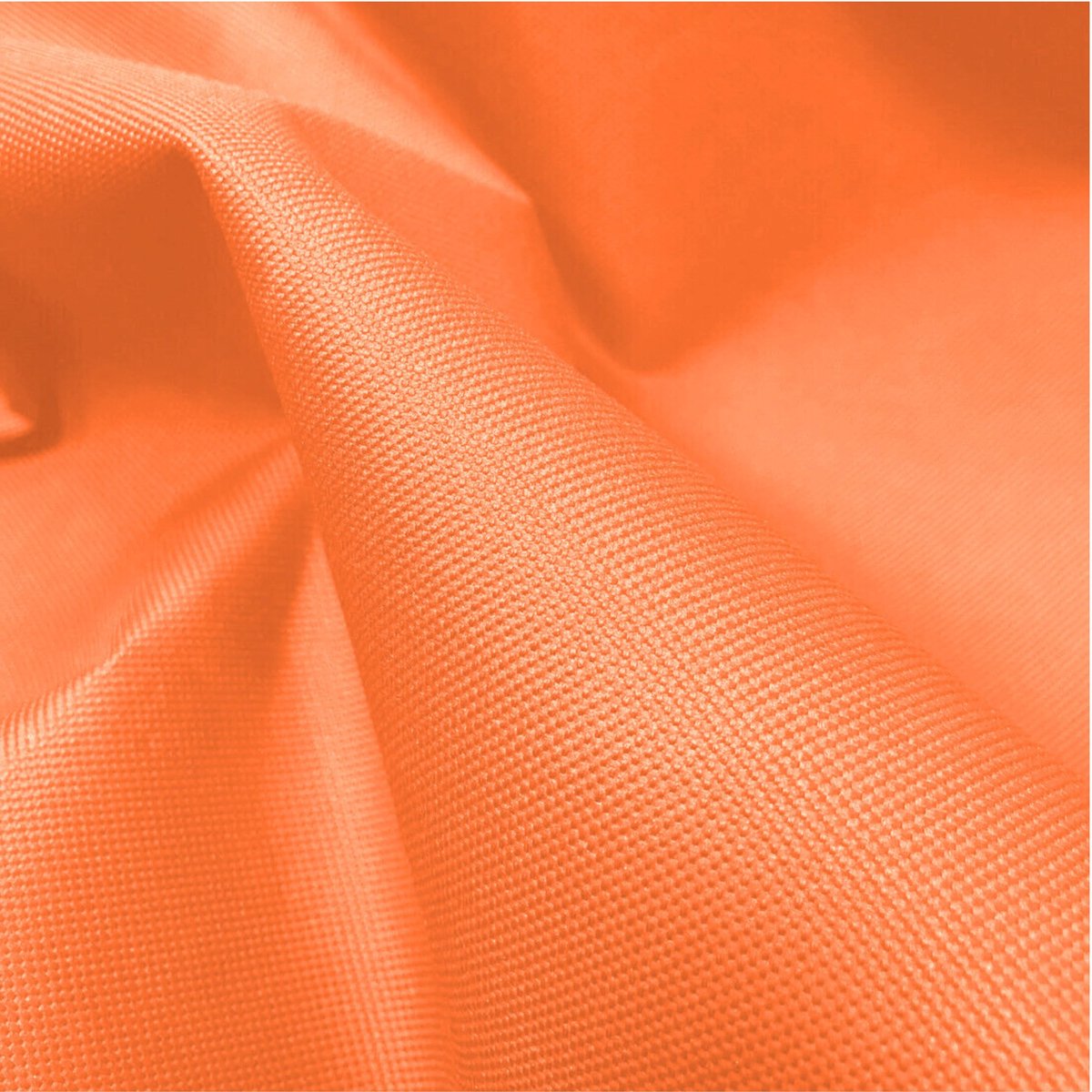 Waterdichte outdoor afdekzeil van sterk en dik polyester - Oranje 50cm x 150cm