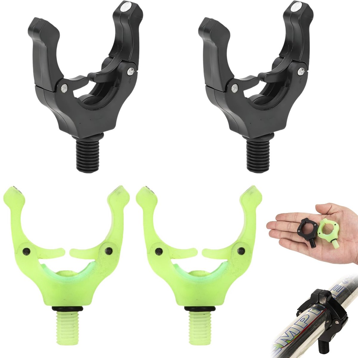 SolidKeus - Magnetische Hengelsteun Set van 4 voor Karpervissen
