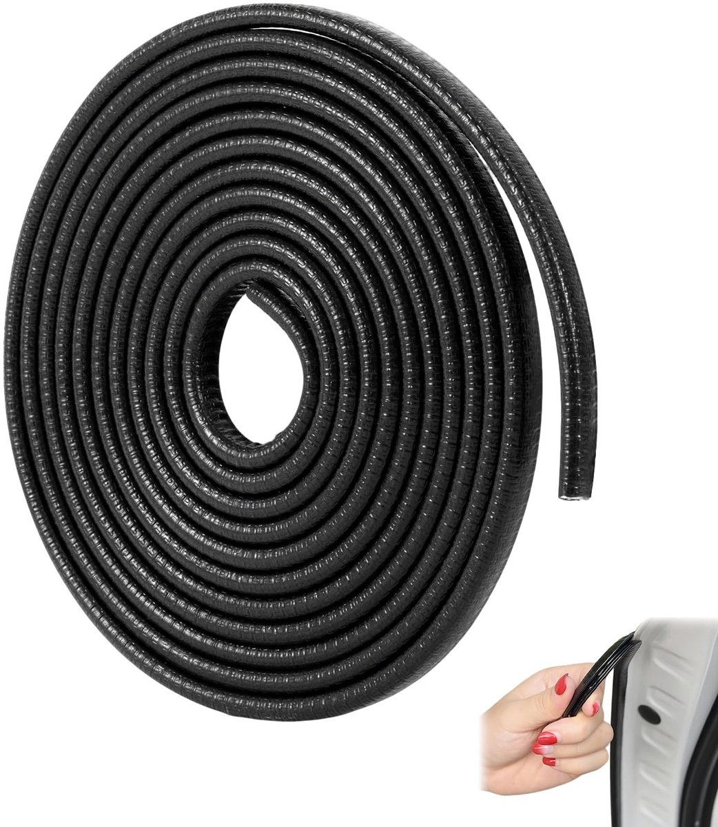 SolidKeus - 3M U-Vormige Rubber Auto Deurrandbescherming