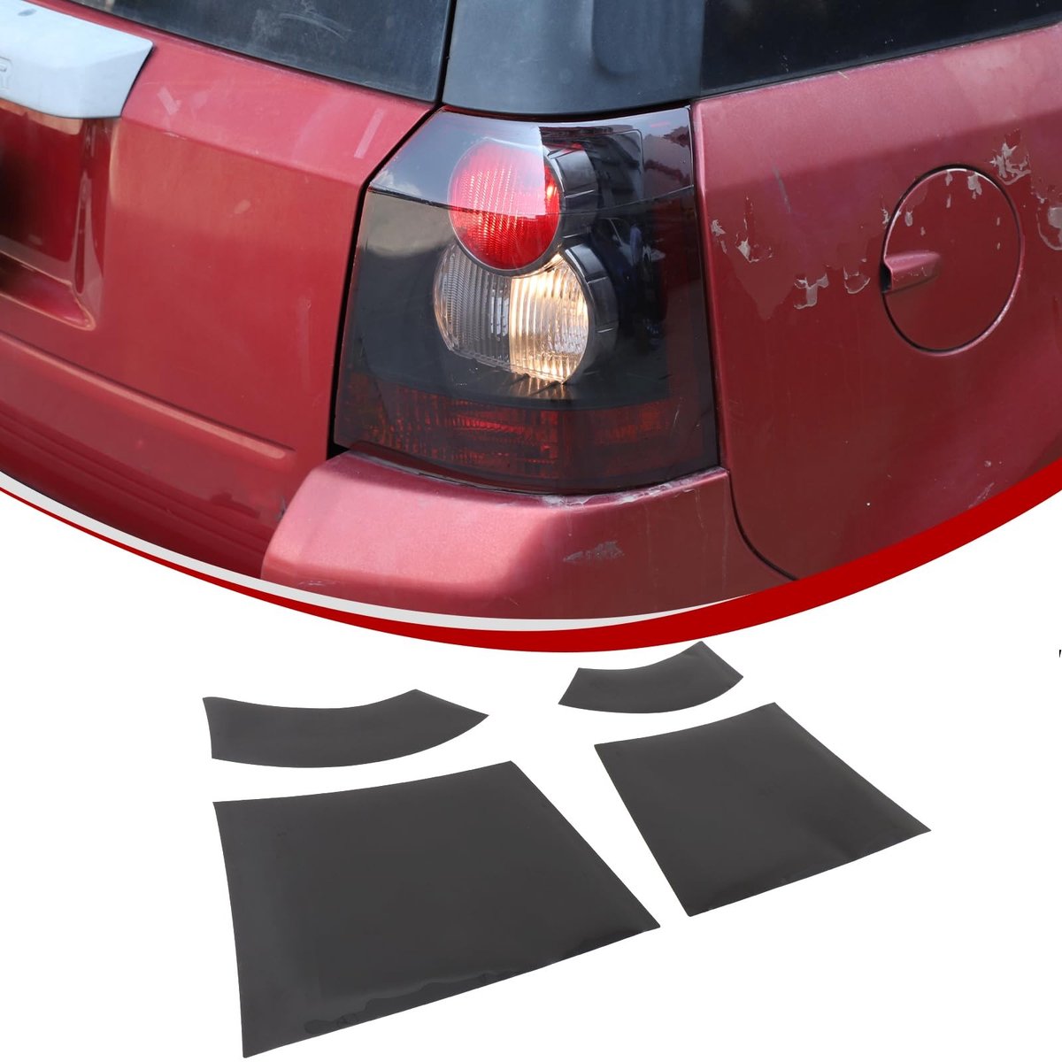 SolidKeus - Auto Taillight en Headlight Tint Smoke Film Sticker Set