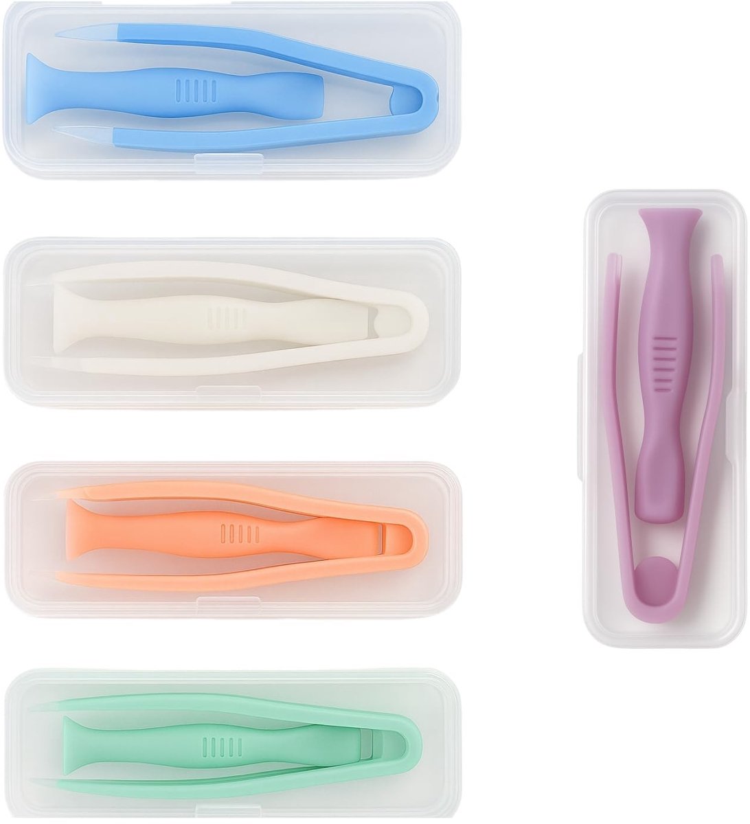 SolidKeus - Set van 10 Contactlenzen Tweezers en Suction Cups