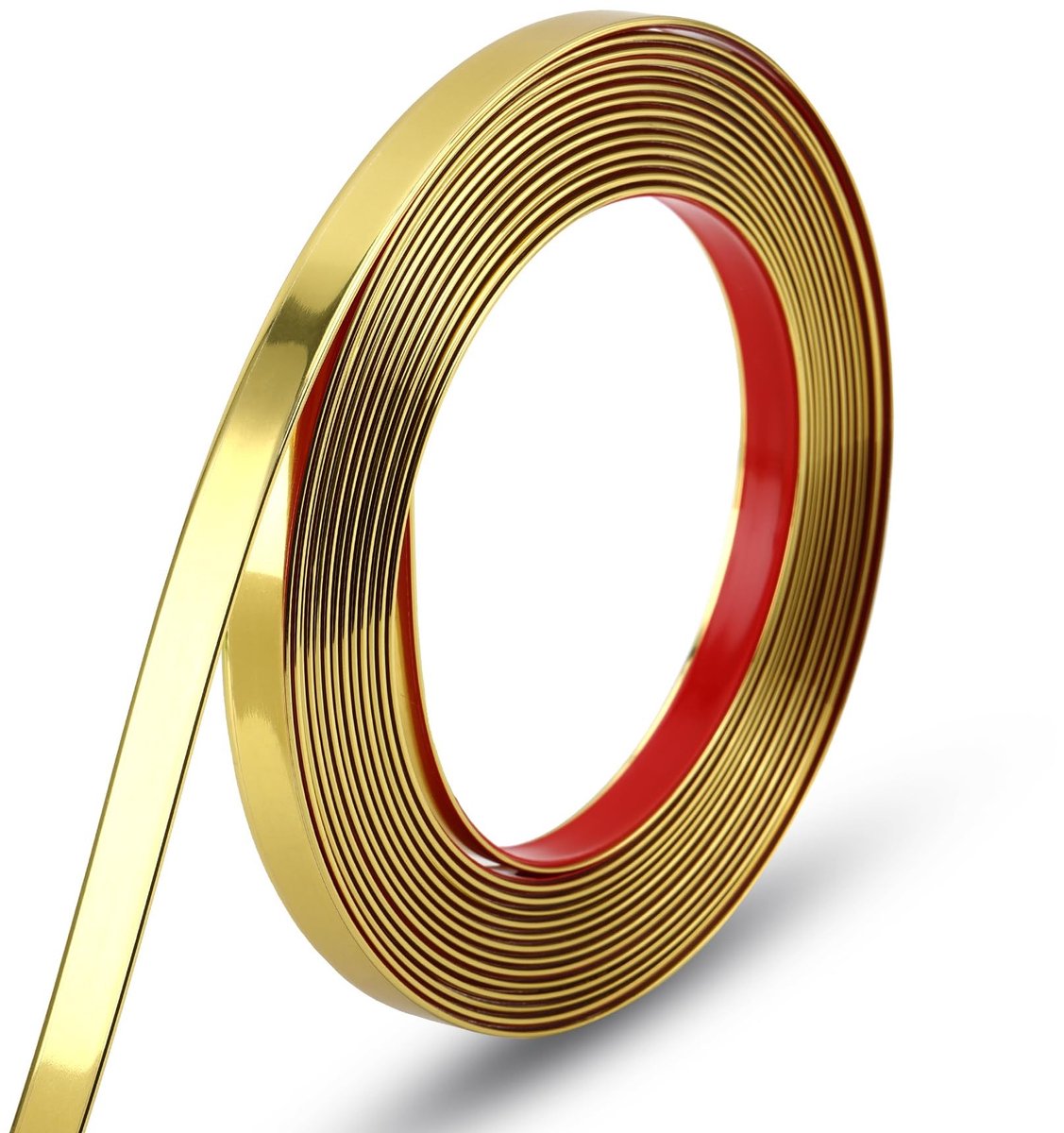 SolidKeus - Zelfklevende Decoratieve Strips voor Muren en Tegels in Goud