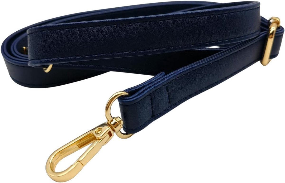 Riem, meerkleurig, verstelbaar, goud, 80-125 cm, crossbody-schouderriem 017, 2,5 cm