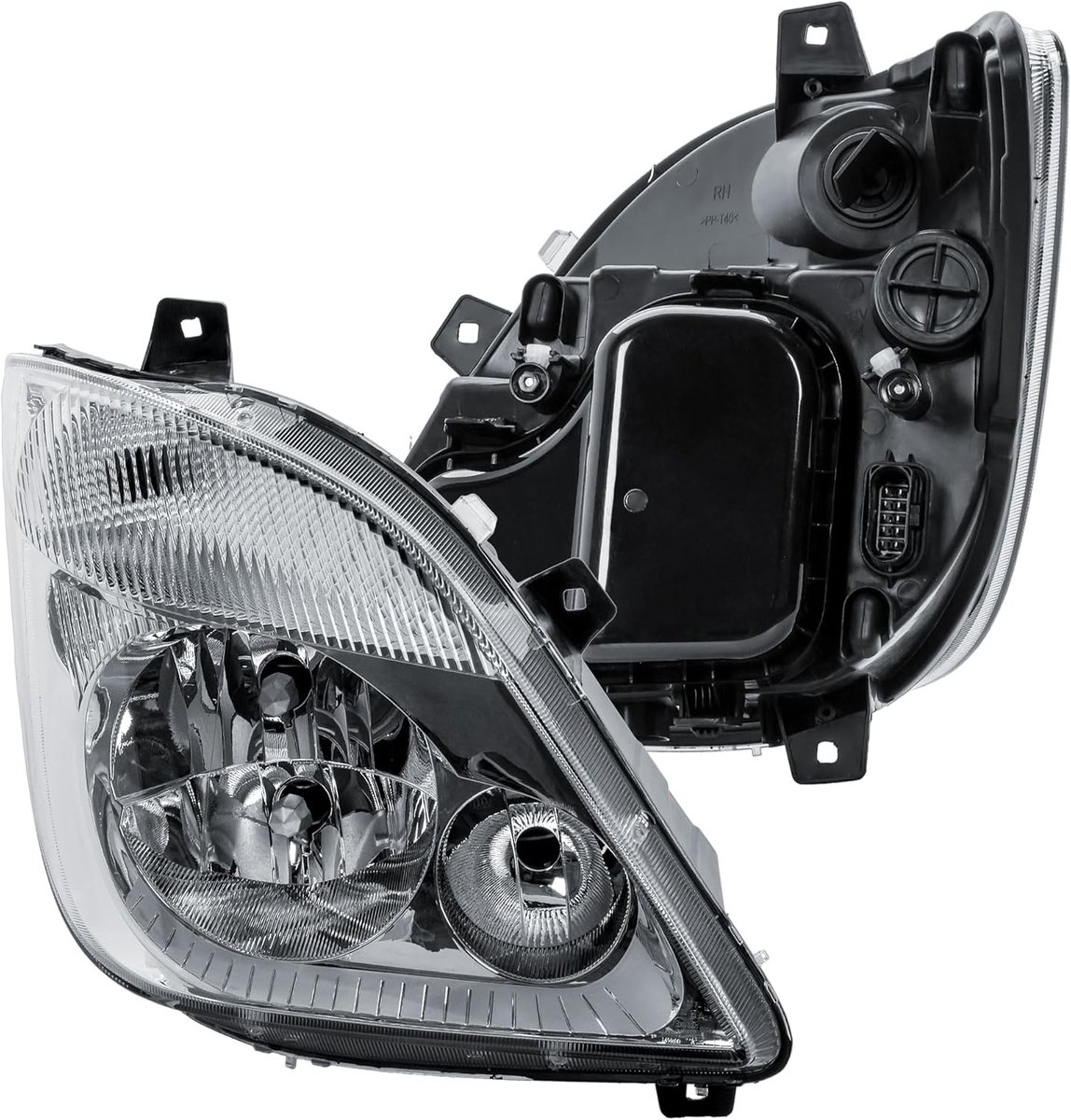 Koplamp Rechts (Passagierszijde), Voorkoplamp met Motor, zonder Mistlicht, voor Mercedes Sprinter W906 2006-2013