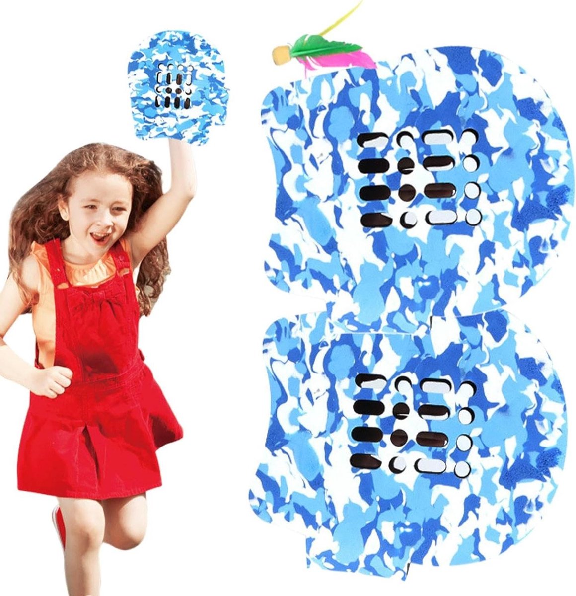 Ball Catch Spel - Peddelbal Set - Buiten Spelen - Innovatief Shuttle Racket - 19x18cm - Niet gespecificeerd