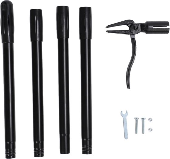 Onkruidtrekker - Wieden Staand - Tuinonderhoud - Verstelbaar Lengte - 163 cm - Grijs — afbeelding 4