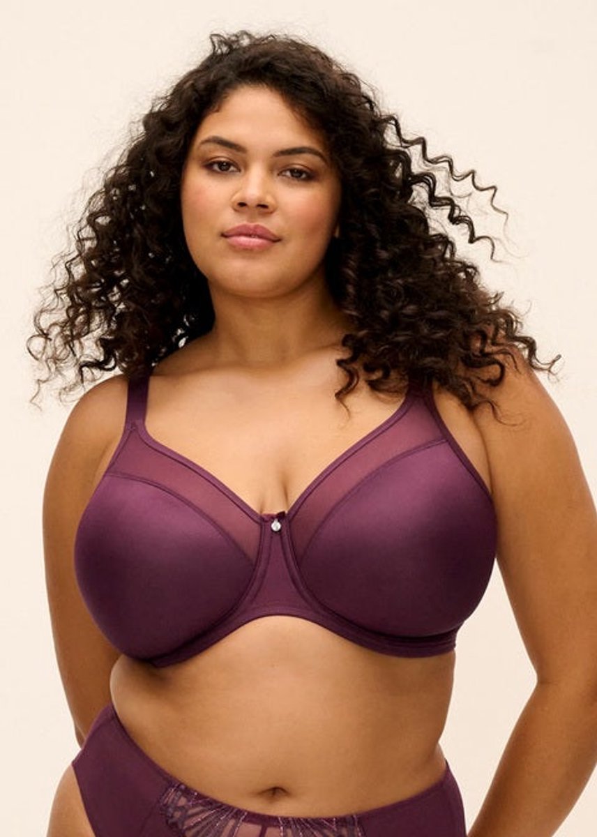 Elomi - Smooth Beugel BH Fig - maat 80I - Rood