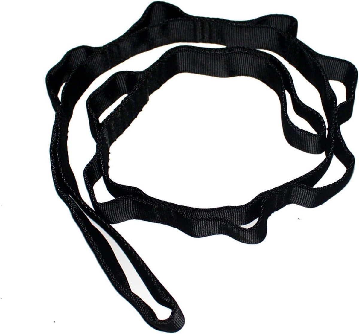 Chain 180 cm | yoga-schommelriem | klimlus | stretching yoga hangmat | verstelbare oefenband van nylon | oefenband voor stretching, pilates, fitness
