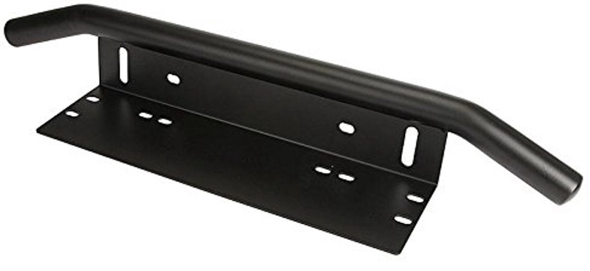 Kentekenplaat Montage Beugel Houder w/Front Bull Bar Bumper voor LED Rijden Licht Bar en Werk Lamp (Licentie Plaat Beugel)