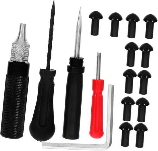 Bandenreparatieset Motorfiets - Reparatieset Motorbanden - Lekke Band Repareren - Snel en Efficiënt - 5 Sets - Diverse Kleuren — afbeelding 5