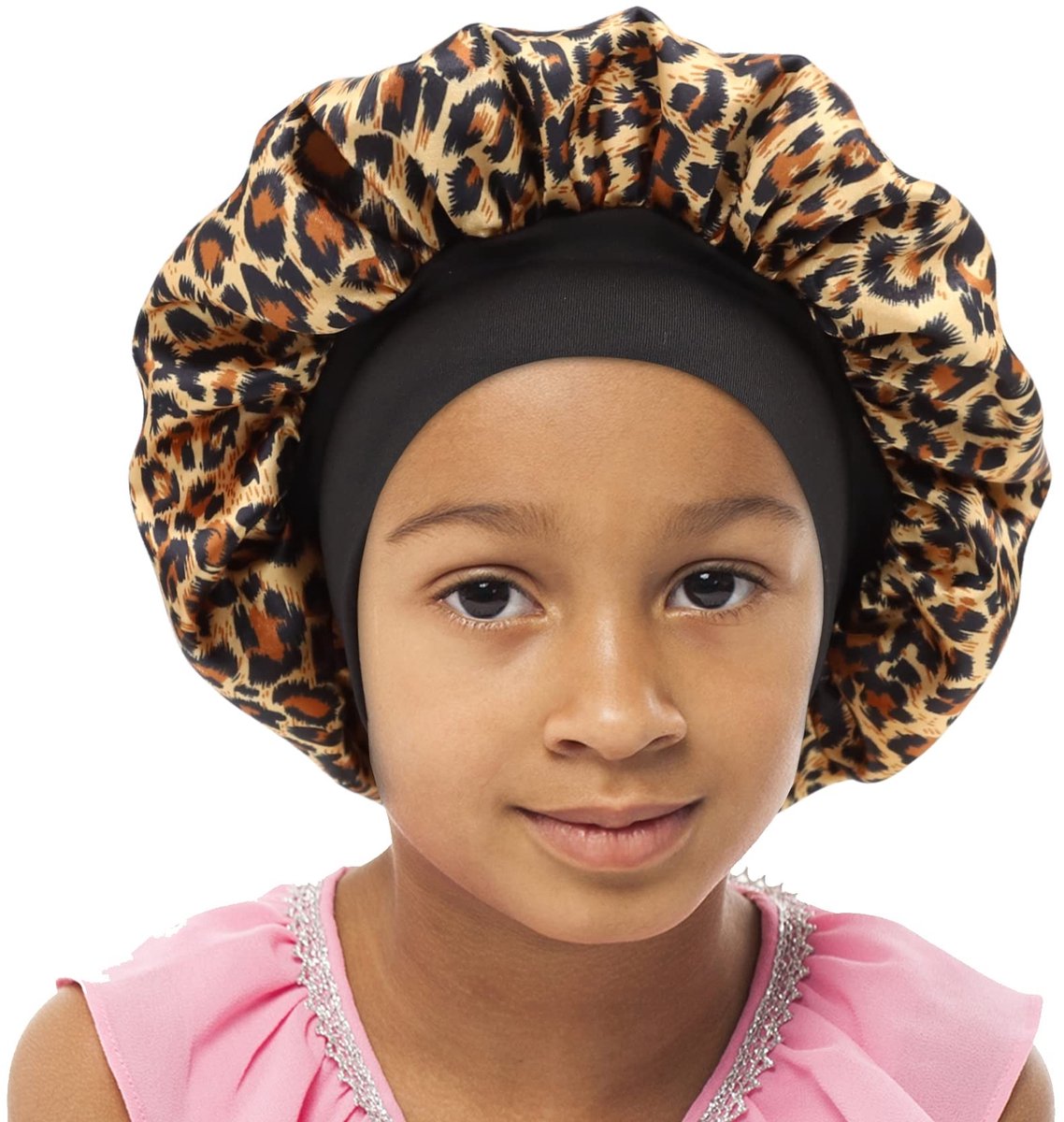 Dailygoods- Nachtmuts Premium Kwaliteit - Dubbellaags - Haarverzorging - Hypoallergeen - Kindermuts - Elastische Band - Haarmuts