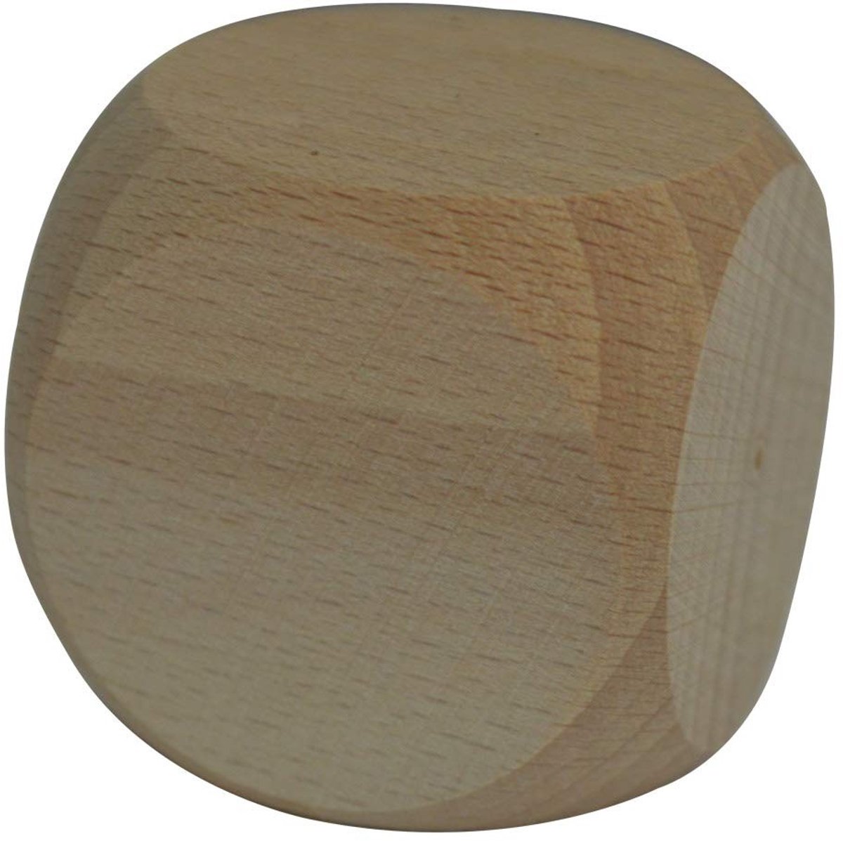 Dailygoods- Houten Dobbelstenen 5 x 50 mm - Eco-vriendelijk - Zeszijdig - Blank Hout - Handgemaakt - Perfect Cadeau