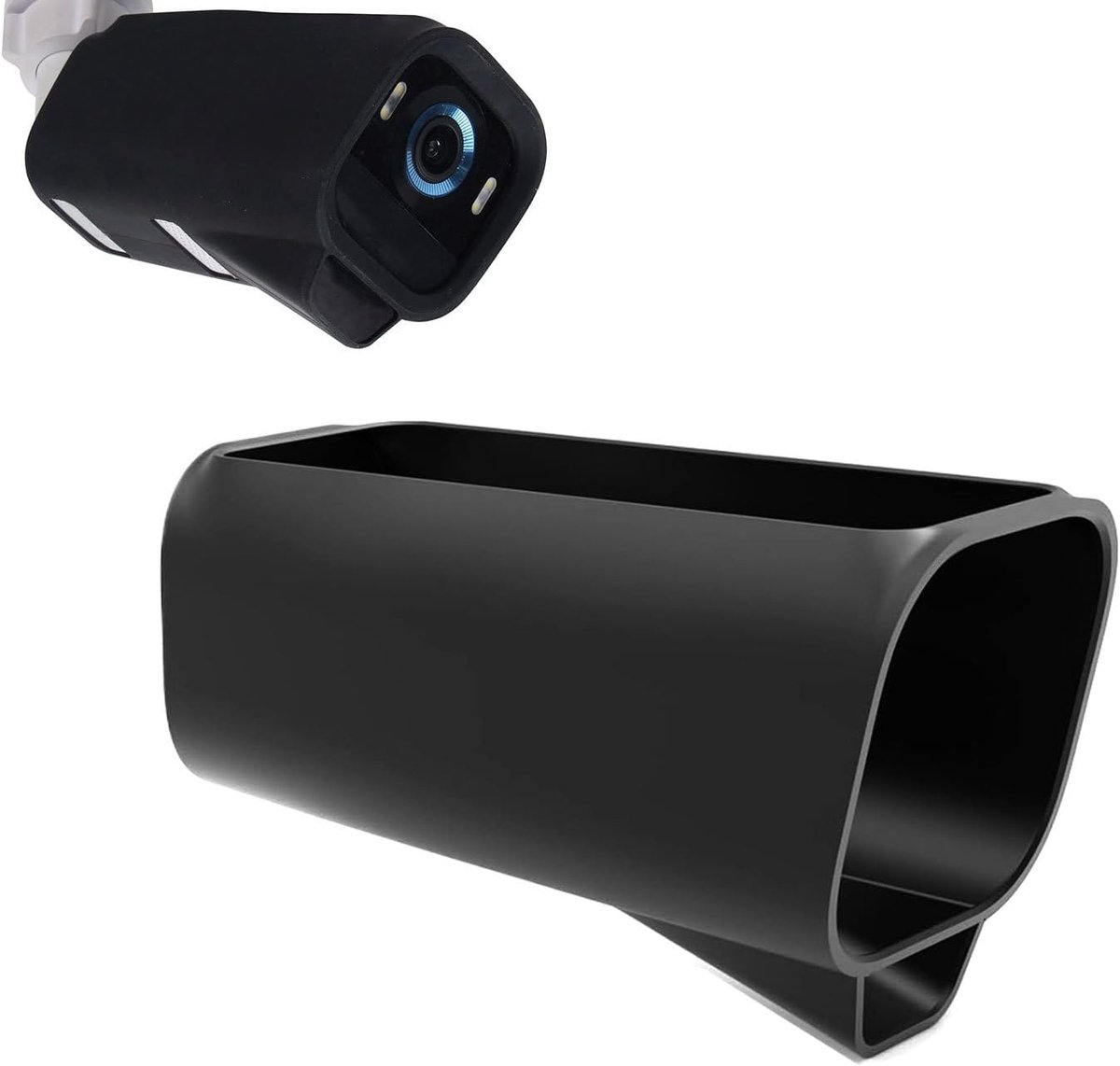 Beschermhoes Camera - Camera Huls Siliconen - Camera Beveiligen - Op Maat Gemaakt - 14.5*8.8*6.5cm - Zwart