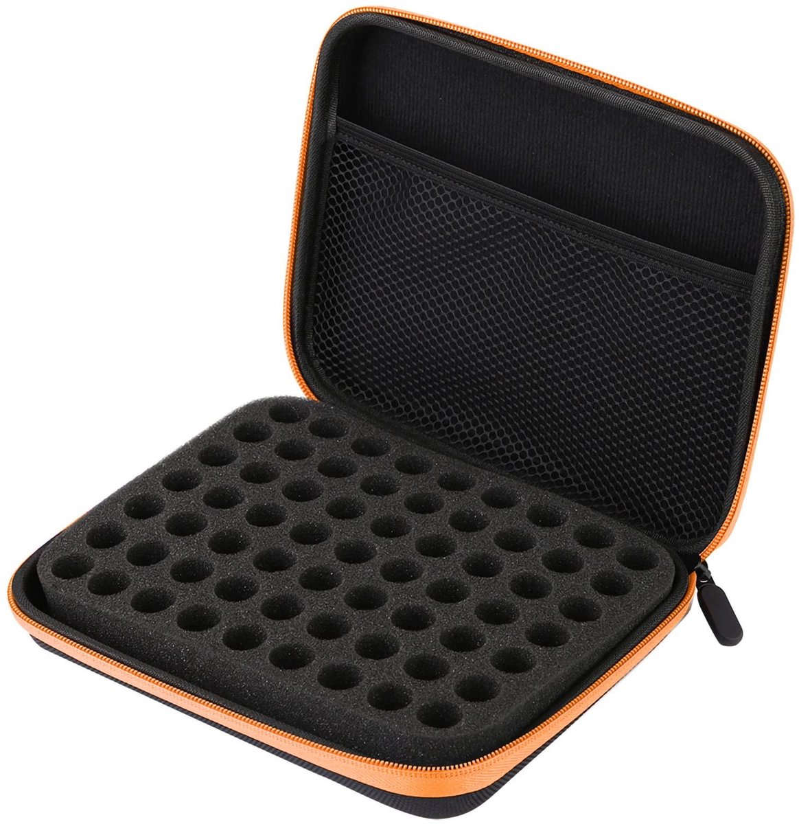 Dailygoods- Opbergtas Draagbaar - Opslaghouder voor Etherische Olie - Schokbestendig - Verstelbare Verdelers - Handvat - Compact Ontwerp - Opbergdoos