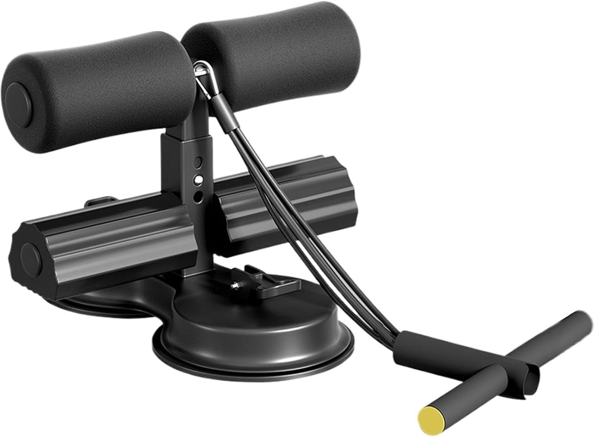 Buiktrainer Hulpmiddel - Core Trainer - Buikspieren Trainen - Krachtige Zuigkracht - 27 cm - Zwart