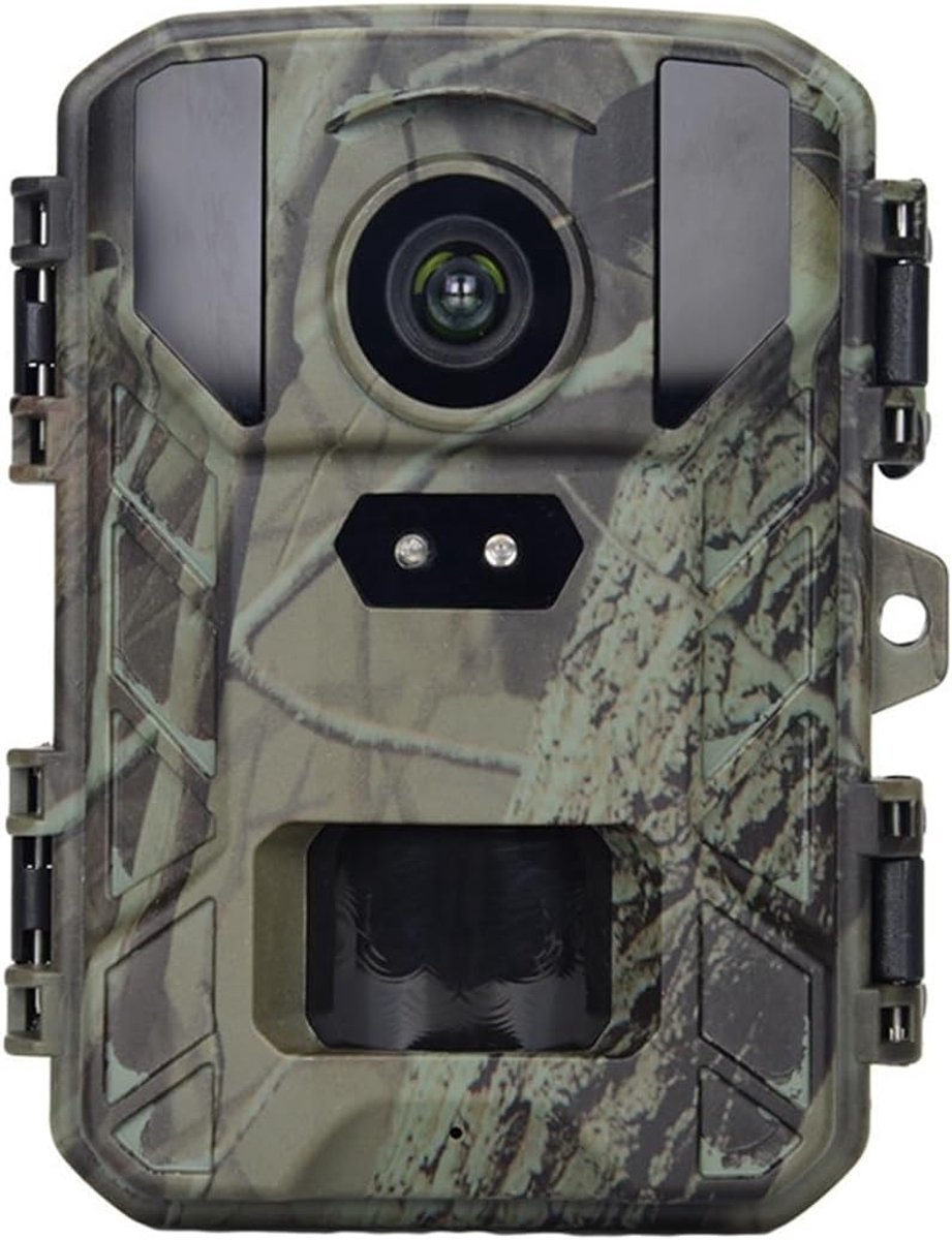 Wildcamera - Jachtcamera Trailcamera - Dieren Observeren - 4K Mini HD - 90 graden detectie - Zwart