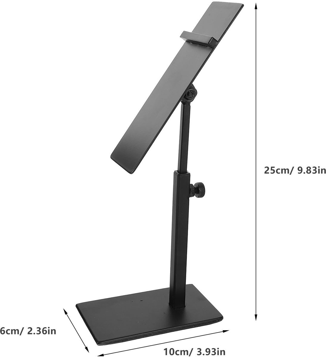 Dailygoods- Schoenstandaard Verstelbaar - Schoenenrek Roestvrij Staal - Presentatierek - Schoenhouder - Ruimtebesparend - Afmetingen 25x10x6 cm
