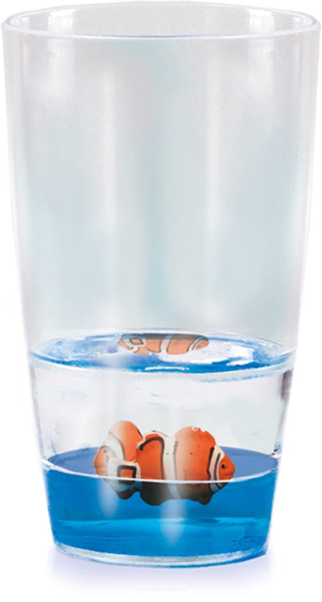 Dailygoods - Floatarama Tumbler - Clownvis Drinkglas 250ml BPA-vrij
