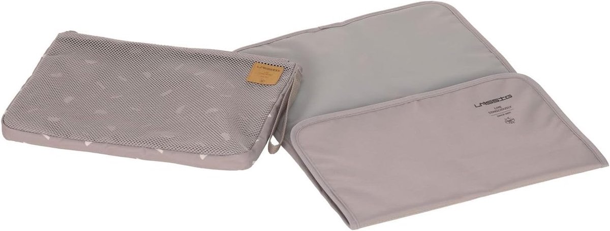 Baby Luiertas Organizer - Verschoningset - Onderweg Luiers - Inclusief Aankleedkussen - 32 x 22.5 cm - Taupe
