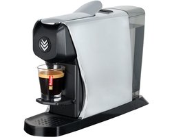Koffiezetapparaat - Espresso machine - Thuis barista - Met melkopschuimer - 0.8 Liter - Grijs