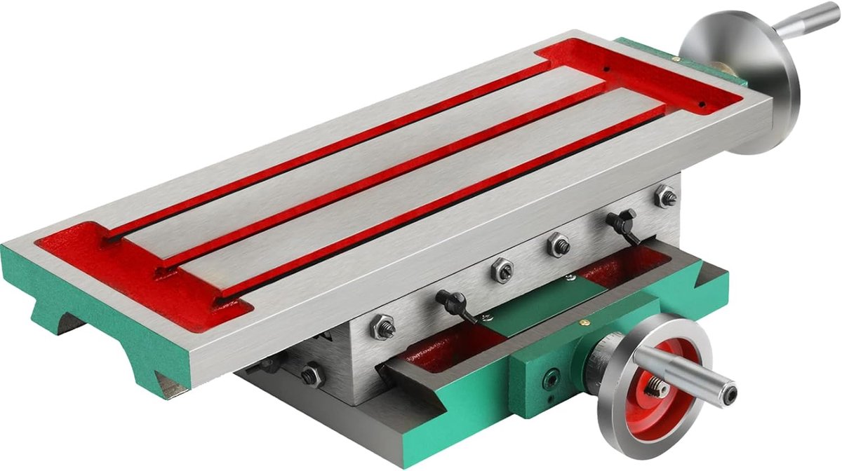 Werktafel - Freestafel Boortafel - Precisiewerk - Gietijzeren Constructie - 450 x 170 mm - Mx-170
