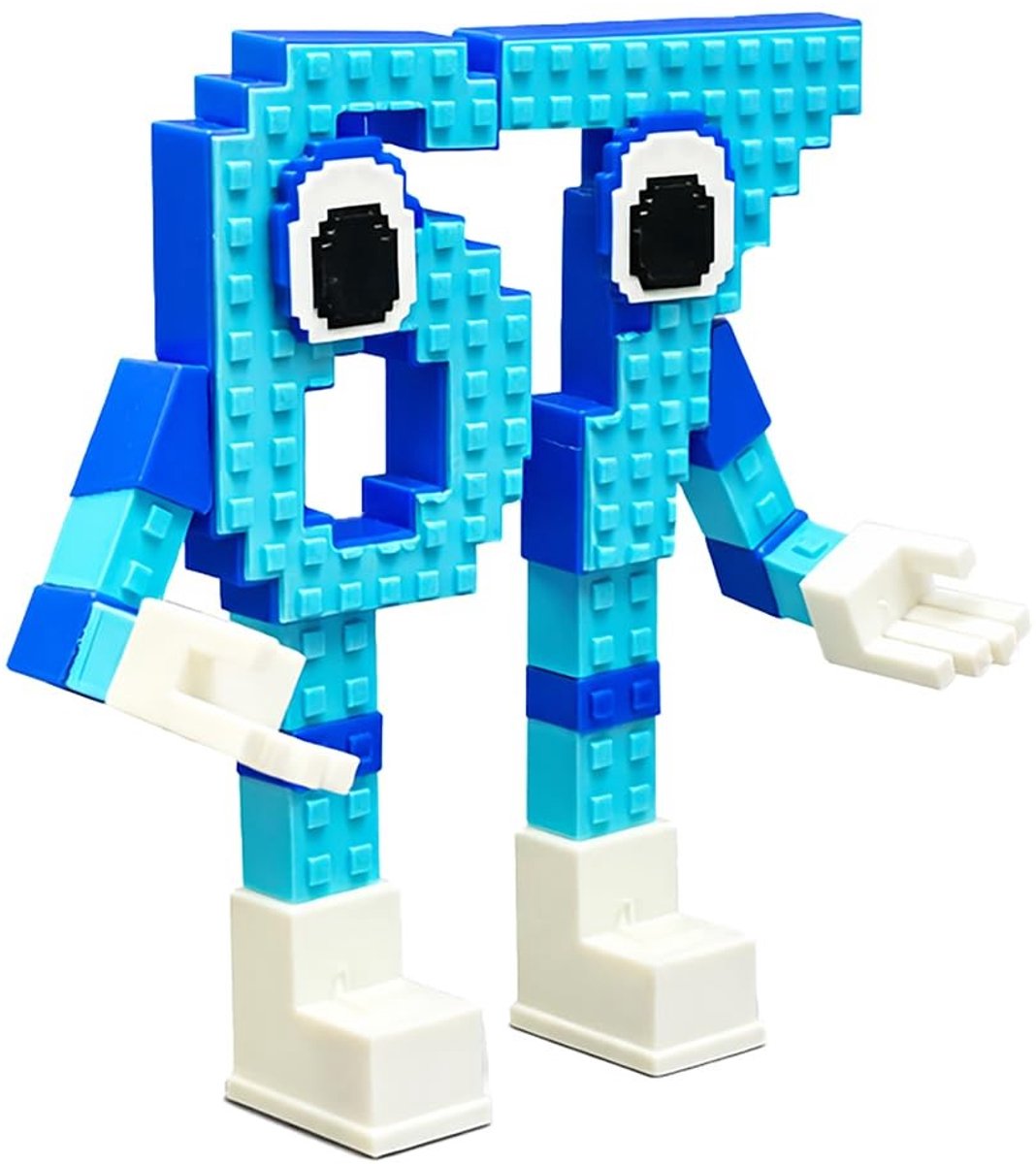 Dailygoods- Figuur 67 Brick Edition - Speciale editie - Brainrots Italiaanse Memes - 11 cm - Blok-geïnspireerd design - Uniek decoratiestuk - Verzamelobject