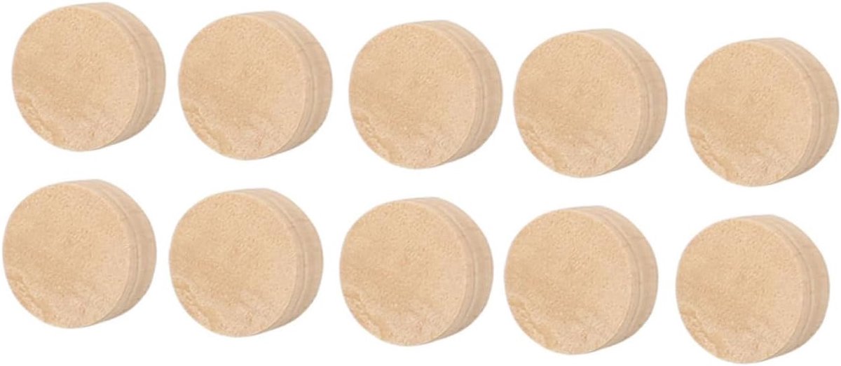 Kurk Stoppen - Watersleutel Kurk - Instrument Reparatie - Luchtdichtheid - 0.9 x 0.9 x 0.4 cm - Houtkleur