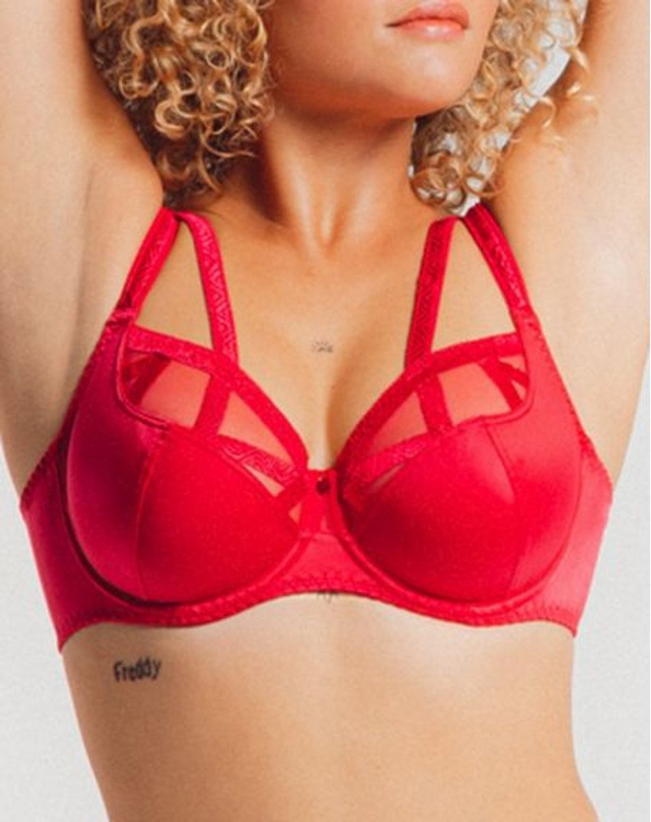 Louisa Bracq Serie Beugel Bh 47101 471 ROUGE A LEVRE - maat EU 65I / FR 80I