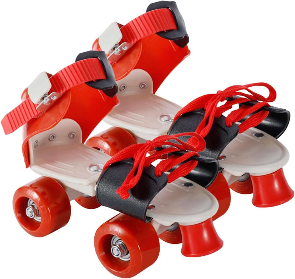 Verstelbare Rolschaatsen Quad Skates Kinderen Buiten Skaten Dubbele Wieltjes Ontwerp Verstelbare