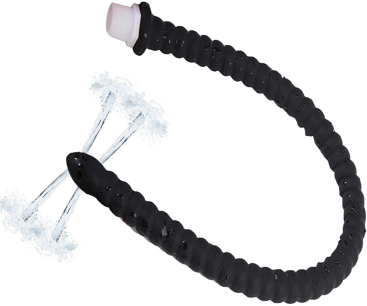Dailygoods- Klysma-handdouche 50 cm - Medische Siliconen - 4 Watersproeigaten - Herbruikbare Doucheslang - Veilig en Duurzaam - Dieptereiniging Dikke Darm - Douchekop