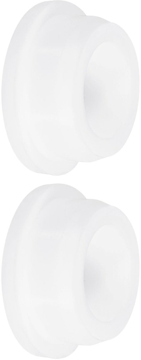 Dailygoods- Knopplug Waterdicht - 2 Stuks - Siliconen Rubber - Temperatuurbestendig tot 250 °C - Eenvoudige Installatie - Stevige Pasvorm - Rubberen Stop