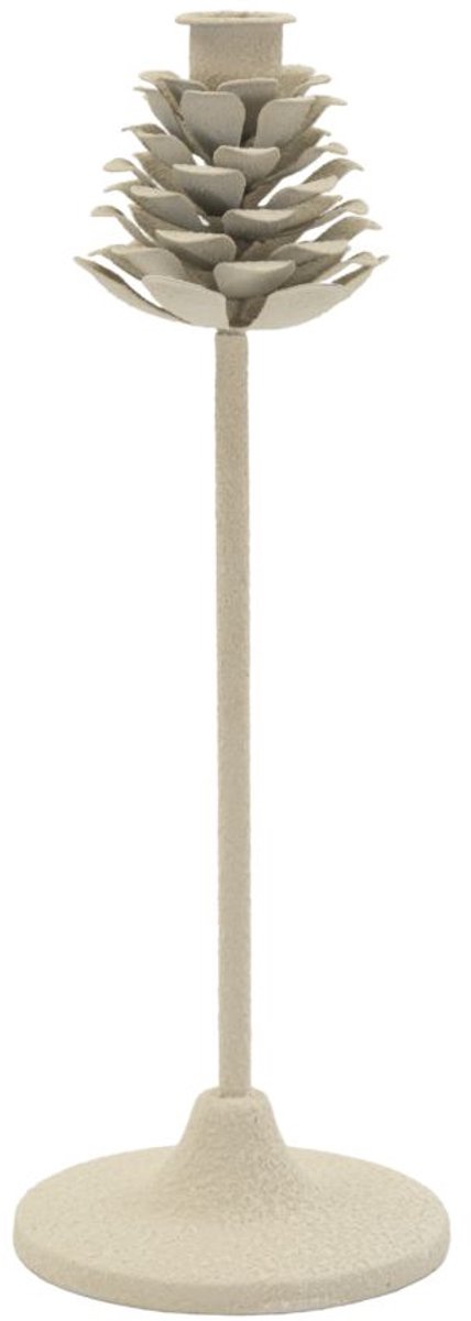 Mauro Ferretti Kandelaar Dune Pigna 11,5x33,5 Crème