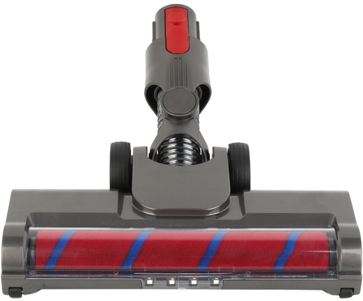 Geschikt voor Dyson V7 V8 V10 V11 V15 Hardhouten en tapijtreinigingskop met LED-verlichting en Turboborstel Rolreinigingskop Accessoire