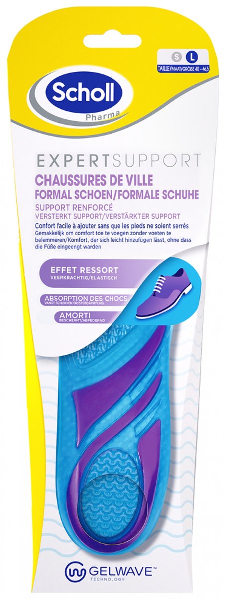 Scholl Expert Steunzolen Stadsschoenen 1 Paar (Maat : Maat L)