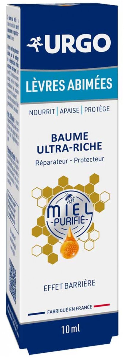 Urgo Lèvres Abîmées Baume Ultra-Riche 10 ml