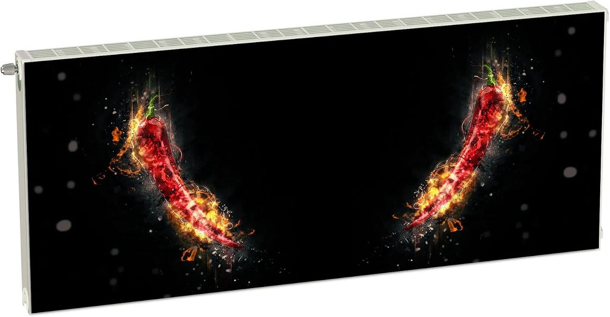 Magnetische Radiatorbekleding - Flexibel Decor - Ruimte Aankleden - Eenvoudige Installatie - 140 x 60 cm - Digitaal Geprint