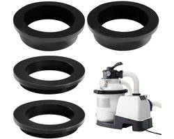 Bagues Bagues d'étanchéité pour piscine, 4 pièces, joints toriques en L , Accessoires de vêtements pour bébé de remplacement compatibles avec les pompes à sable Intex 26323CA, 26323EH et 26331CA