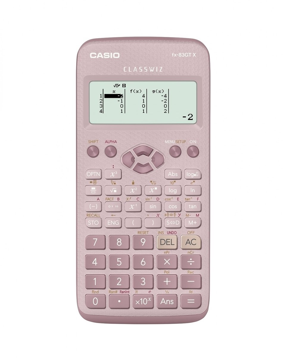 Casio FX 83 GT X Pink