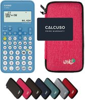 Casio fx-82NL+ incl. WYNGS Beschermhoes Roze - Wetenschappelijke Rekenmachine - Basis Pakket