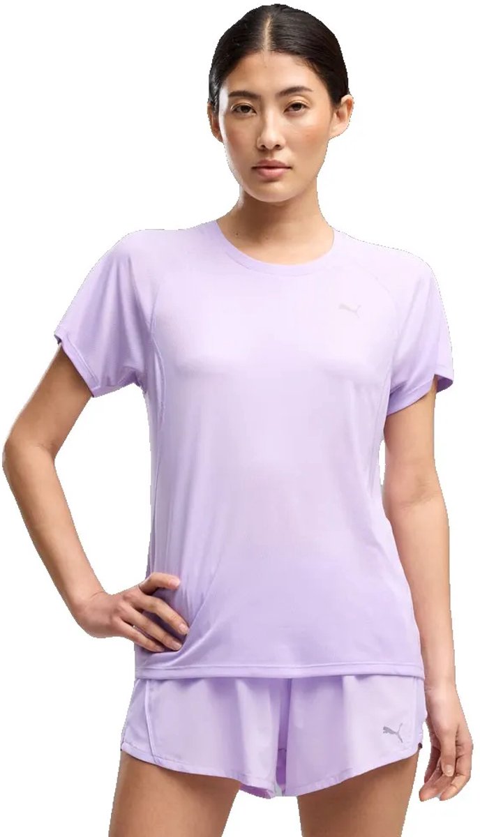 Puma Velocity T-shirt Met Korte Mouwen Vrouw Light Lavander