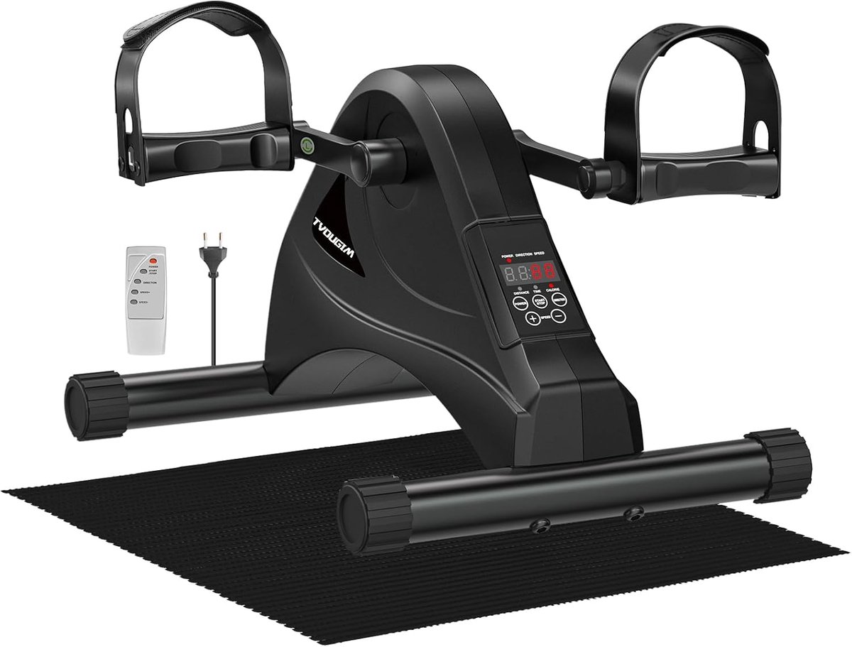 Mini-elektrische hometrainer voor benen en armen - 6 snelheidsinstellingen voor revalidatie