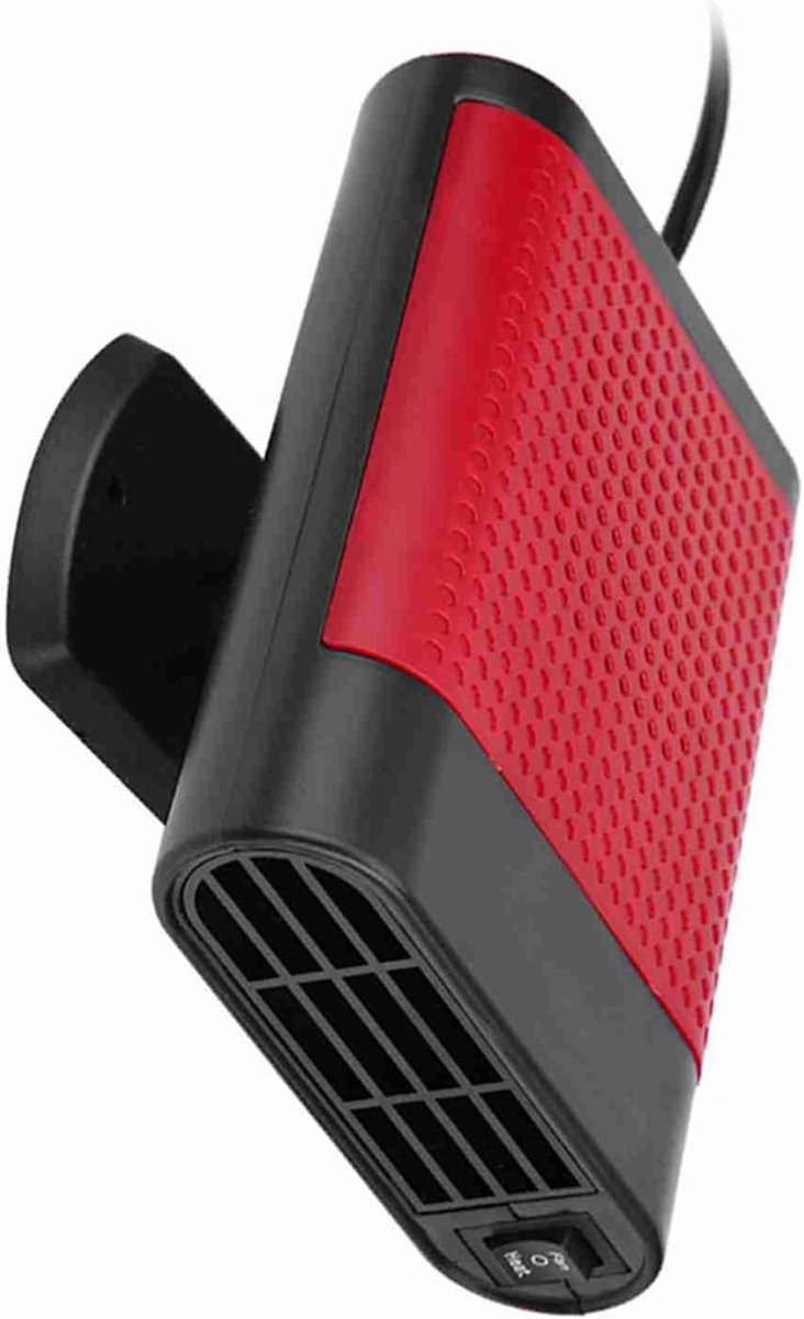 Elektrische Raamsluiter - Auto Ontdooier - Comfortabel Rijden - 360 Graden Draaibaar - 16 x 12 x 8 cm - Zwart/Rood