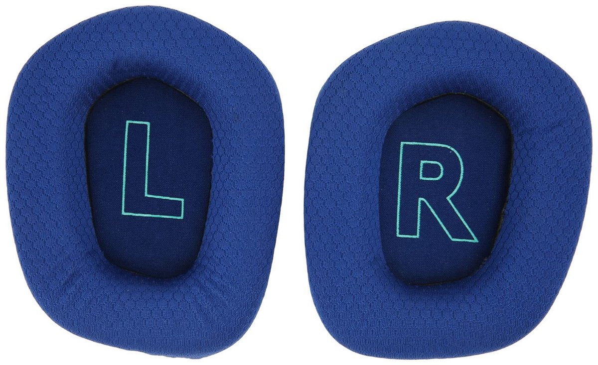 Dailygoods - Vervangende Oorkussens - Hoofdtelefoon-oordopjes - Zweetbestendig en antislip - Blauw - Geluidskwaliteit verbeteren - Geschikt voor G733-...
