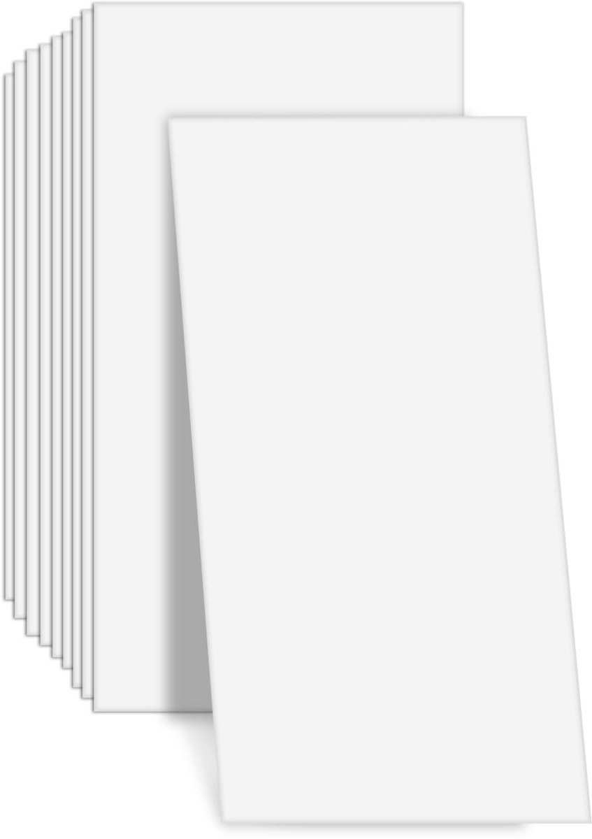 Dailygoods- Tegelstickers 10 Stuks 60 x 30 cm - Zelfklevende Wandtegels - Waterdicht - Oliebestendig - Glanzende PVC - Wanddecoratie Keuken/Badkamer