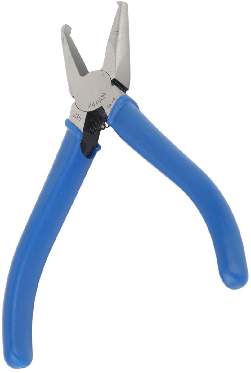 Dailygoods - Eindsnijtang - Chroom vanadiumstaal - Rubber omwikkelde handgreep - 5,2 inch - Nauwkeurig snijden - Geschikt voor elektronische producten...