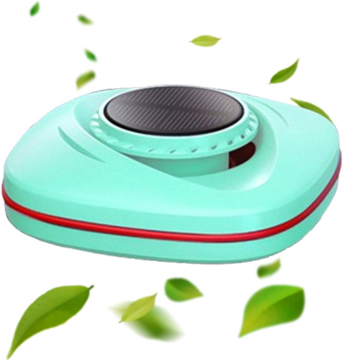 Zonne Auto Luchtverfrisser - Voertuig Accessoires - Auto Verfrissen - Zonne Aangedreven Rotatie - 13.2 x 9.6 x 4.3 cm