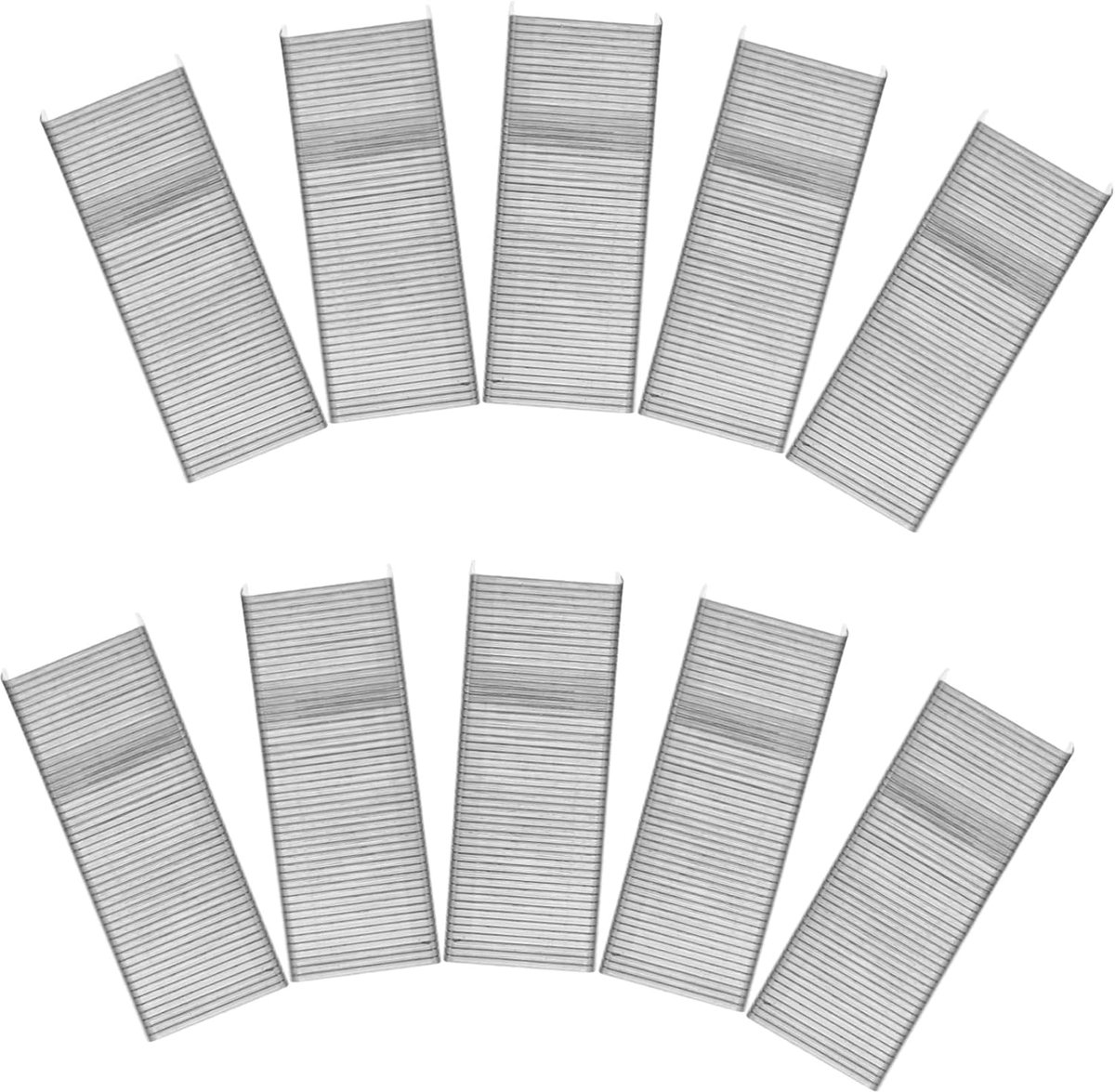 Nietjes Box - Kantoor Nietjes - Papier Ordenen - Duurzaam Metaal - 15 Dozen - Zilver
