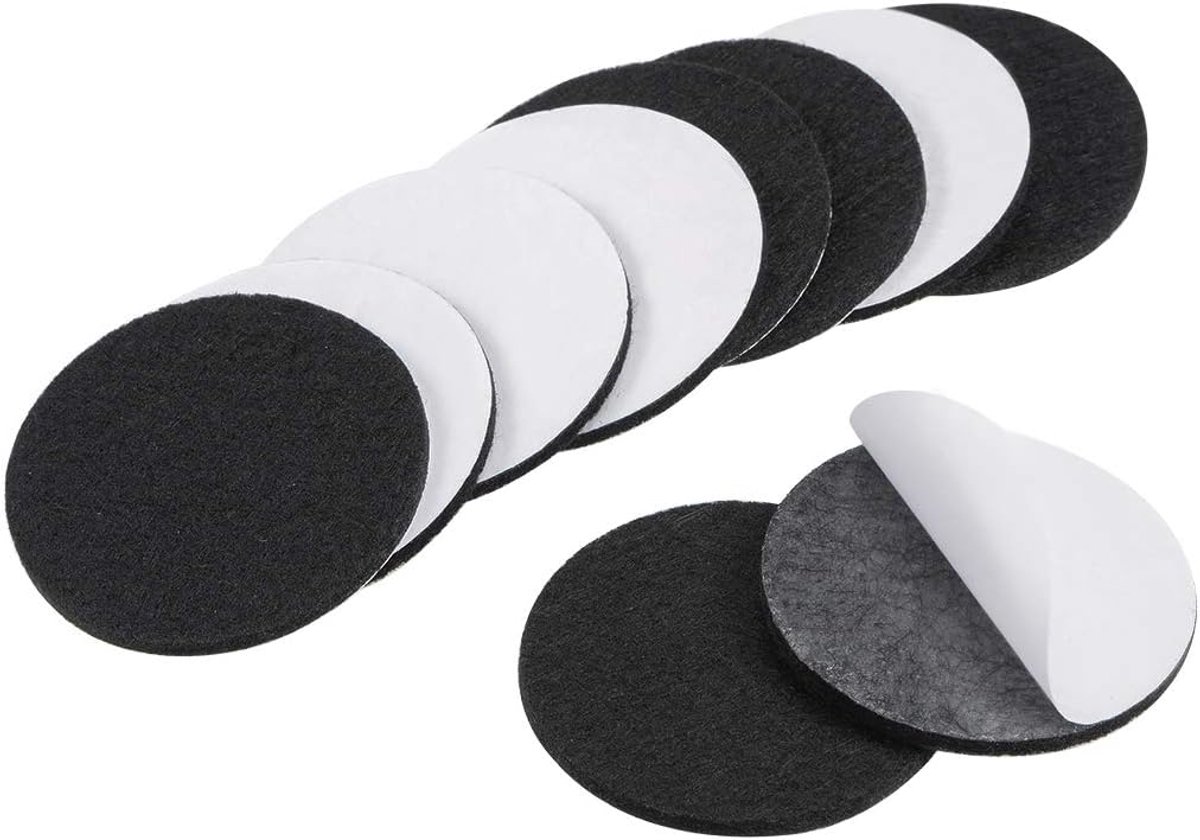 Meubelpads - Viltjes - Vloeren Beschermen - Zelfklevend - 50 mm - Zwart