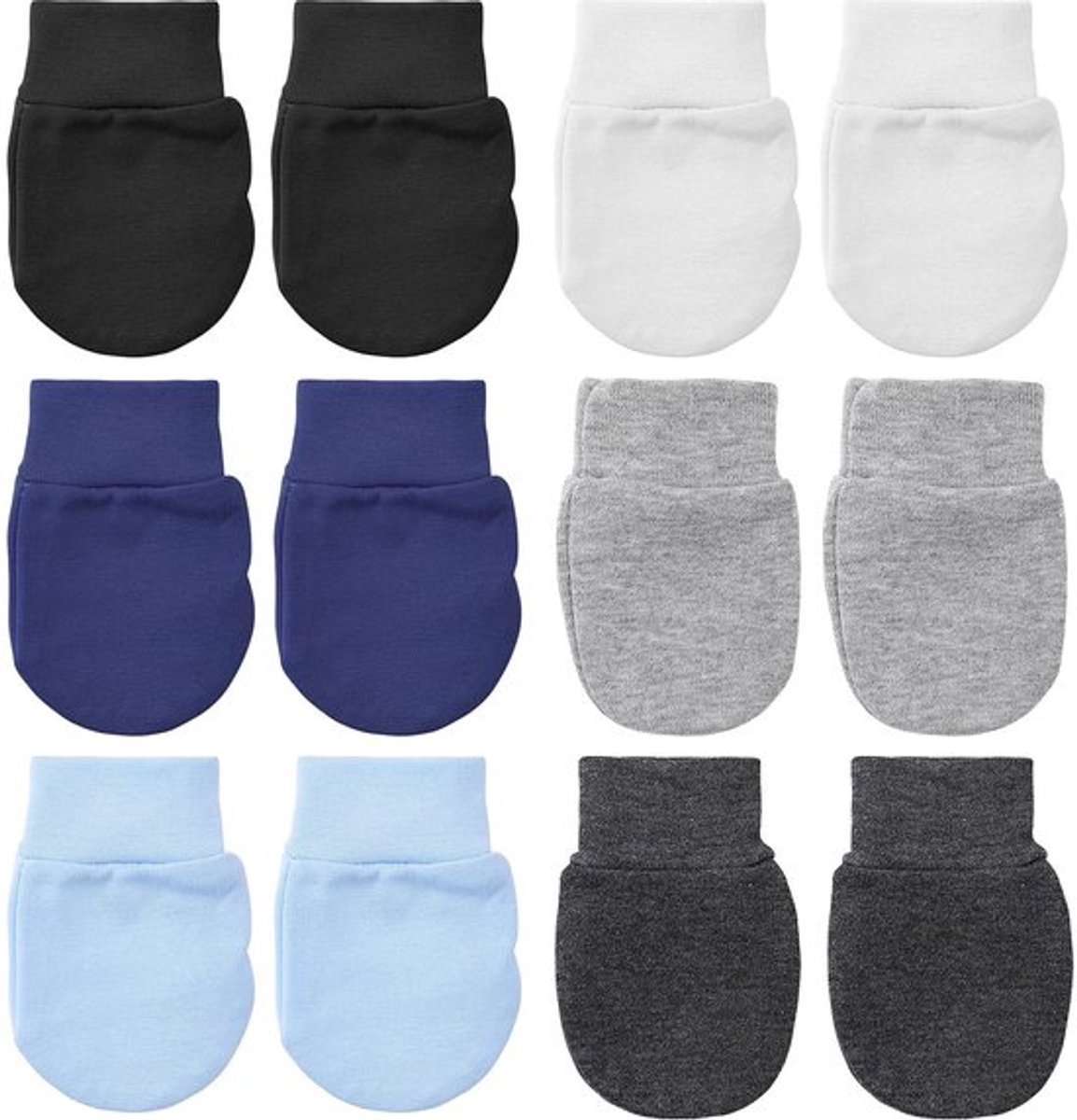 Zeynomax - Wanten voor pasgeborenen - Babyhandschoenen - Zacht katoen - Uniseks