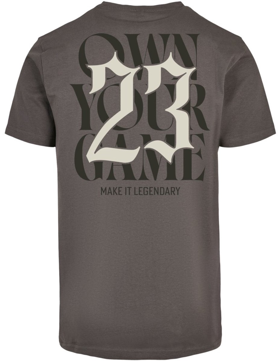 Mister Tee Own Your Game 23 Heren Tshirt S Grijs